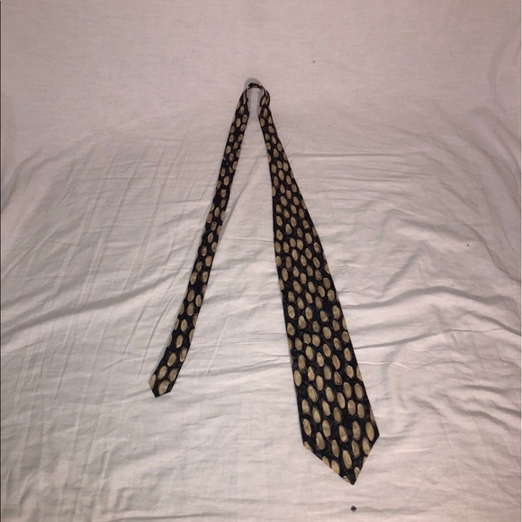 Men’s Calvin Klein Spotted Art Tie - Picture 1 of 3